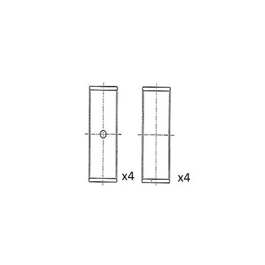 BB2041-050 - Big End Bearings 