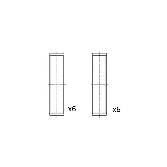 BB2078-025 - Big End Bearings 