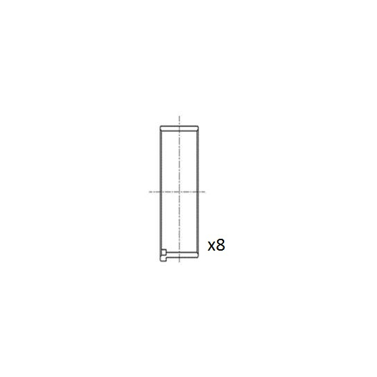 BB2081-STD - Vevstakslager 