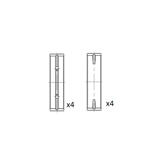 BM1015-025 - Crankshaft Bearings 