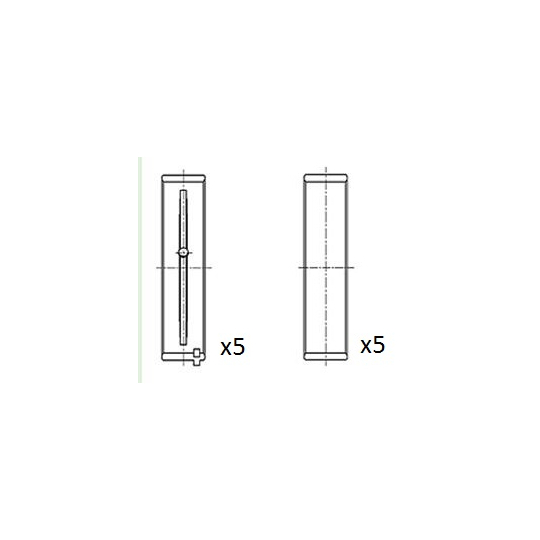 BM1019-050 - Crankshaft Bearings 