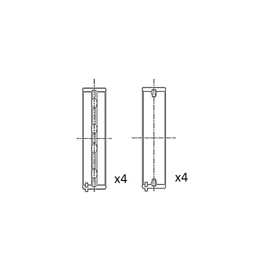 BM1017-050 - Crankshaft Bearings 