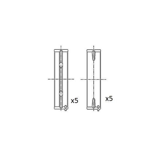 BM1035-025 - Crankshaft Bearings 