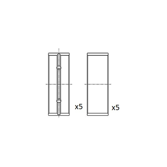 BM1045-025 - Crankshaft Bearings 