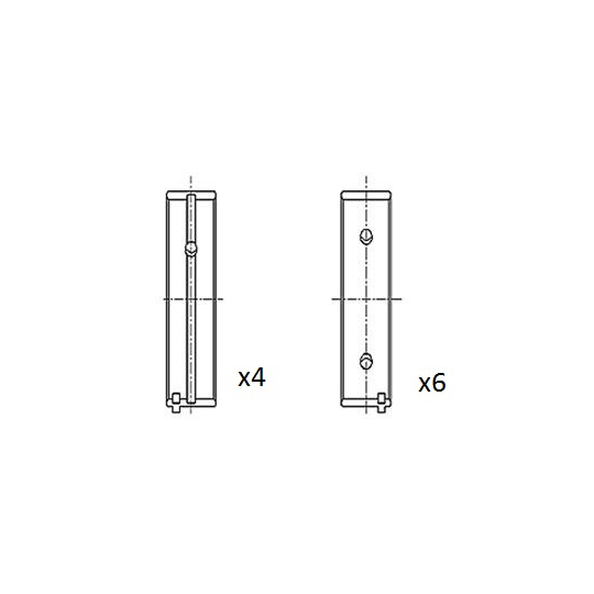 BM1054-050 - Crankshaft Bearings 