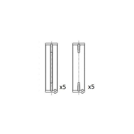 BM1066-050 - Crankshaft Bearings 