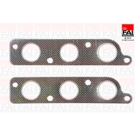 EM1044 - Gasket Set, exhaust manifold 