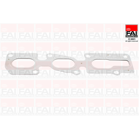 EM1792 - Gasket Set, exhaust manifold 