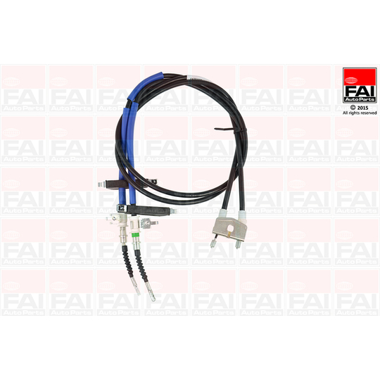 FBC0051 - Cable, parking brake 