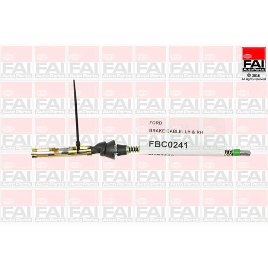 FBC0241 - Cable, parking brake 