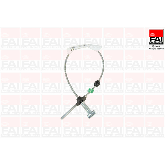 FBC0187 - Cable, parking brake 