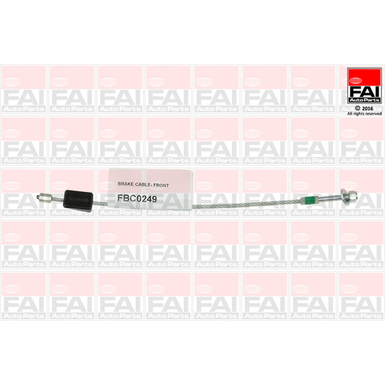 FBC0249 - Cable, parking brake 