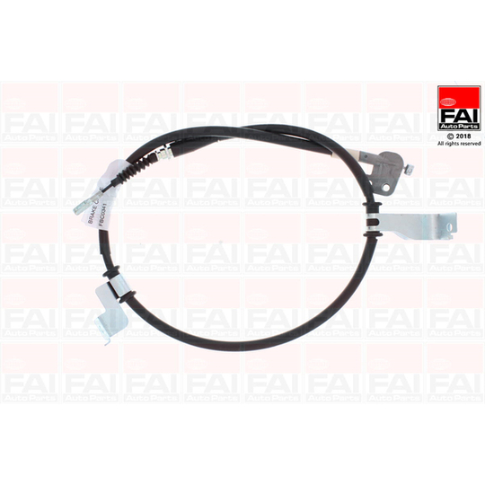 FBC0341 - Cable, parking brake 