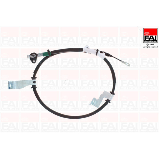 FBC0342 - Cable, parking brake 