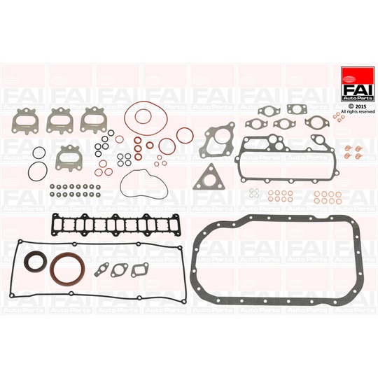 FS1539NH - Full Gasket Set, engine 