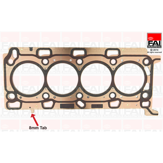 HG1450 - Gasket, cylinder head 