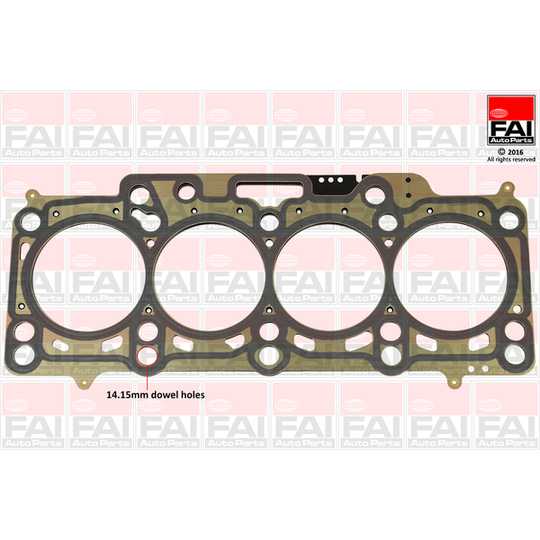 HG1663B - Gasket, cylinder head 