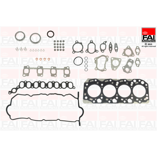 HS1235 - Gasket Set, cylinder head 