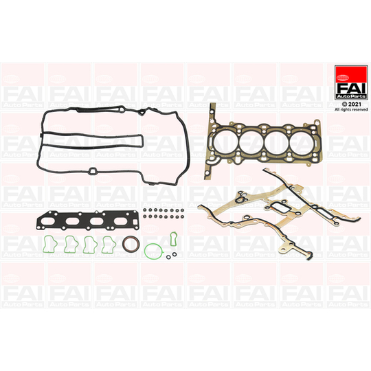 HS1693 - Gasket Set, cylinder head 