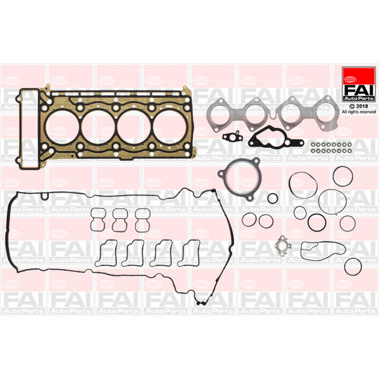 HS1782 - Gasket Set, cylinder head 