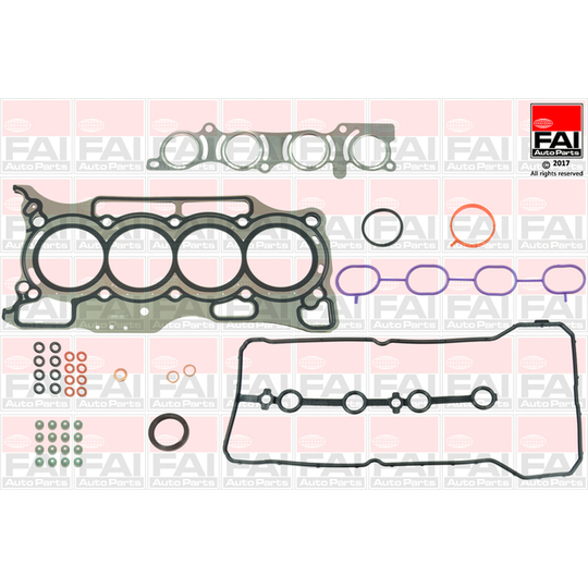 HS2257 - Gasket Set, cylinder head 