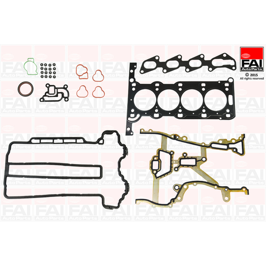 HS862 - Gasket Set, cylinder head 