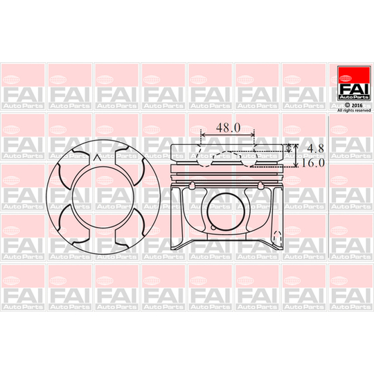 PK19-050 - Piston 