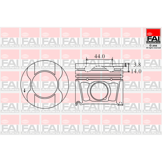 PK15-000 - Piston 