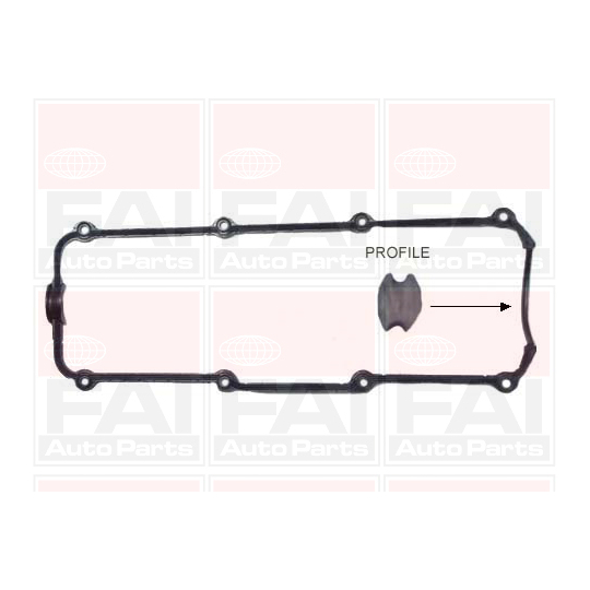 RC1000S - Gasket, cylinder head cover 