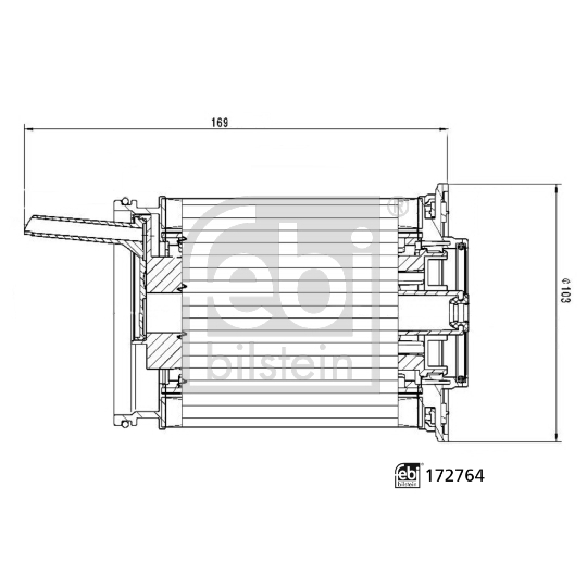 172764 - Polttoainesuodatin 