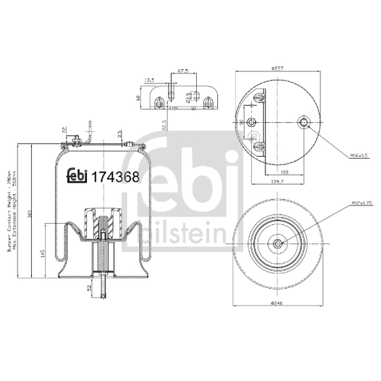 174368 - Metallipalje, ilmajousitus 