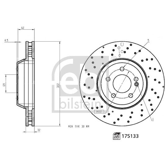 175133 - Brake Disc 