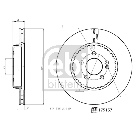 175157 - Brake Disc 