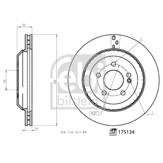 175134 - Brake Disc 