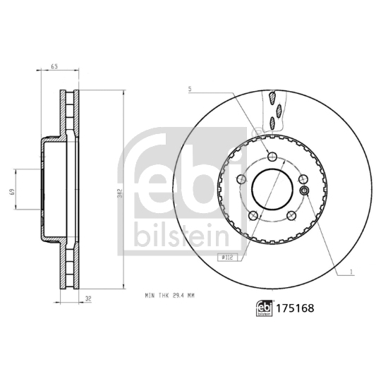 175168 - Brake Disc 