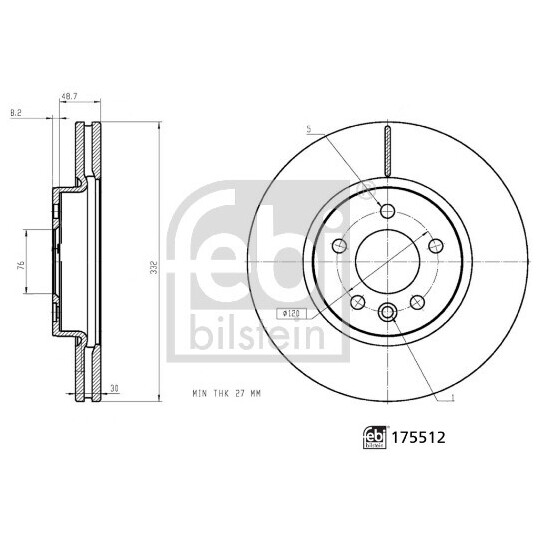 175512 - Brake Disc 