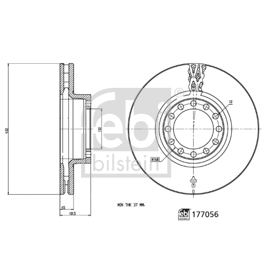 177056 - Brake Disc 