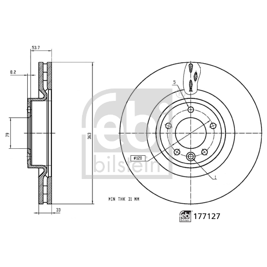 177127 - Brake Disc 