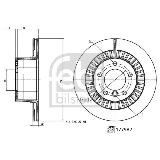 177982 - Brake Disc 