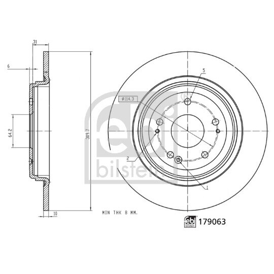 179063 - Brake Disc 