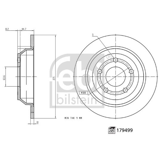 179499 - Brake Disc 