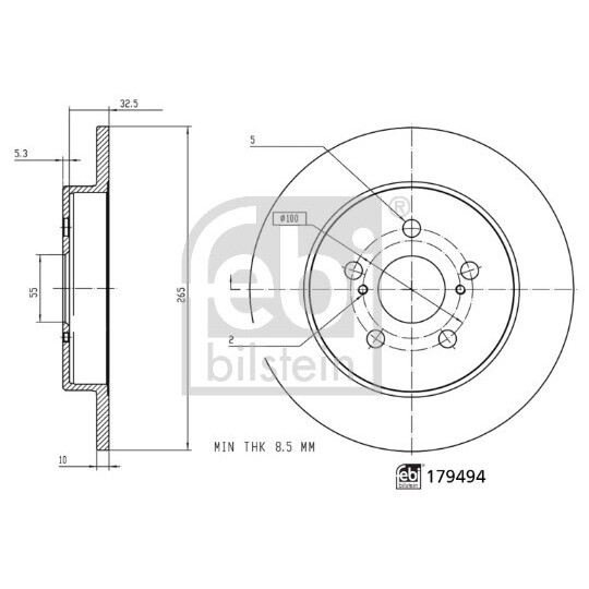 179494 - Brake Disc 