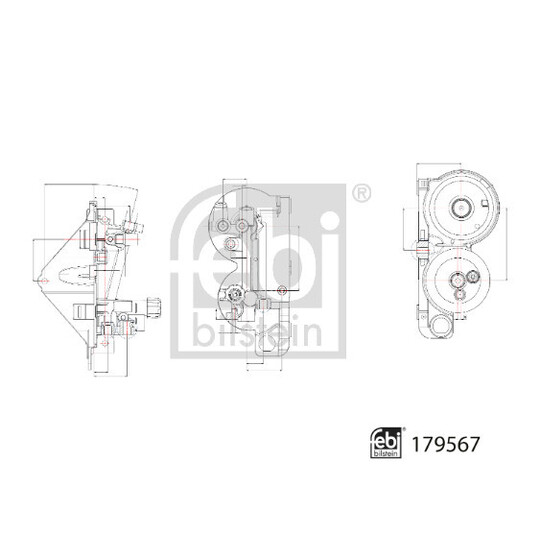 179567 - Housing, fuel filter 