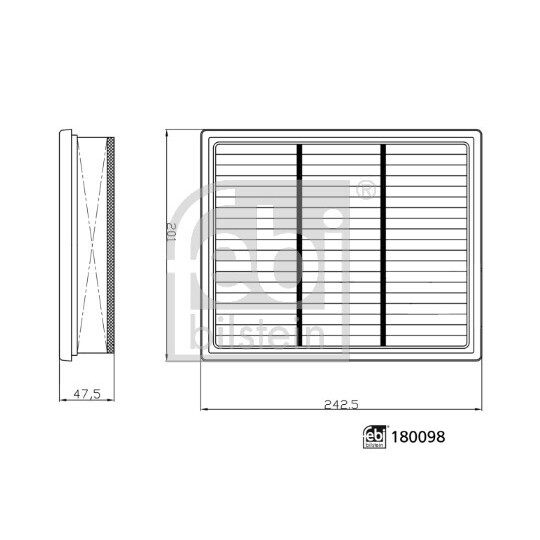 180098 - Air filter 