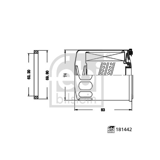 181442 - Oil filter 