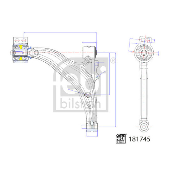 181745 - Track Control Arm 