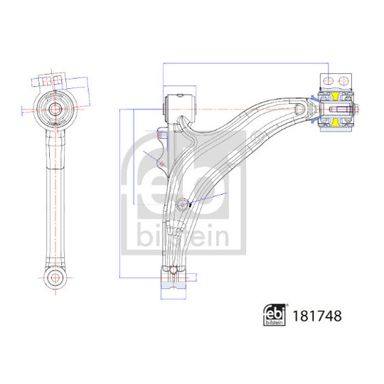 181748 - Track Control Arm 