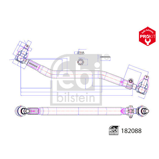 182088 - Centre Rod Assembly 