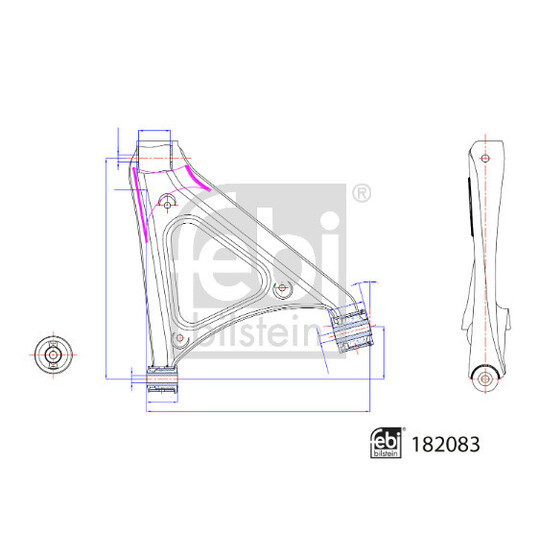 182083 - Track Control Arm 