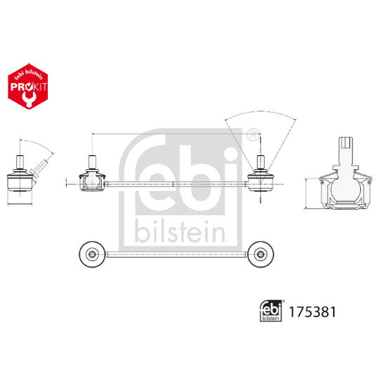 175381 - Rod/Strut, stabiliser 